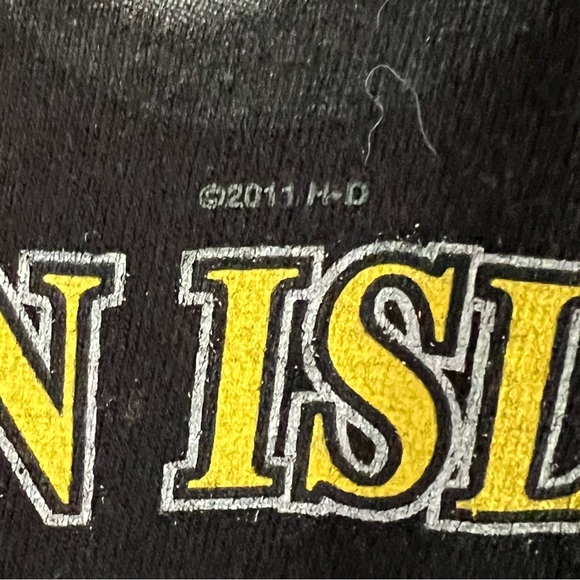 Harley Davidson Motorcycle Flame Bear Fire Grand Cayman, Cayman Island Shirt XL - Picture 4 of 11